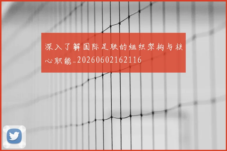 深入了解国际足联的组织架构与核心职能_20260602162116